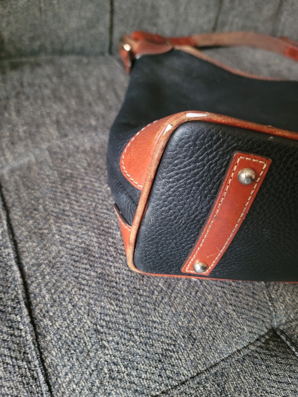 Dooney & Bourke Pebble Grain Leather Hobo - Picture 10 of 16